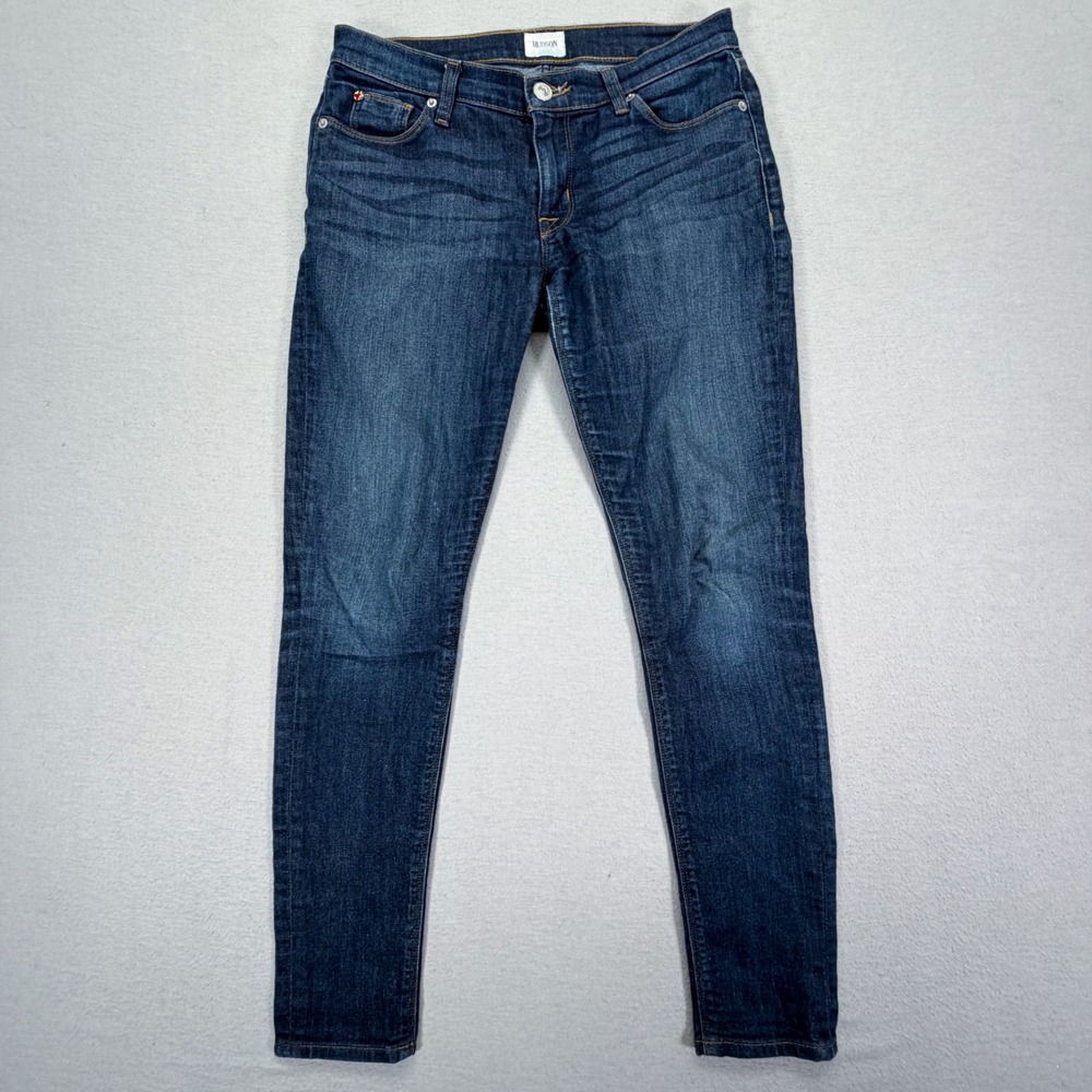 Hudson Skinny Jeans Womens‎ 27 Good Dark Wash Stretch Denim Low Rise Five Pocket